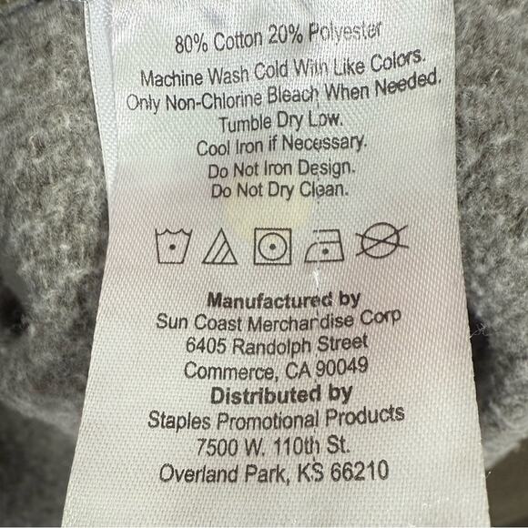 Snap-on Tools Heavyweight Vintage Motorcycle Map Hoodie M-253 Sz M - Picture 7 of 7